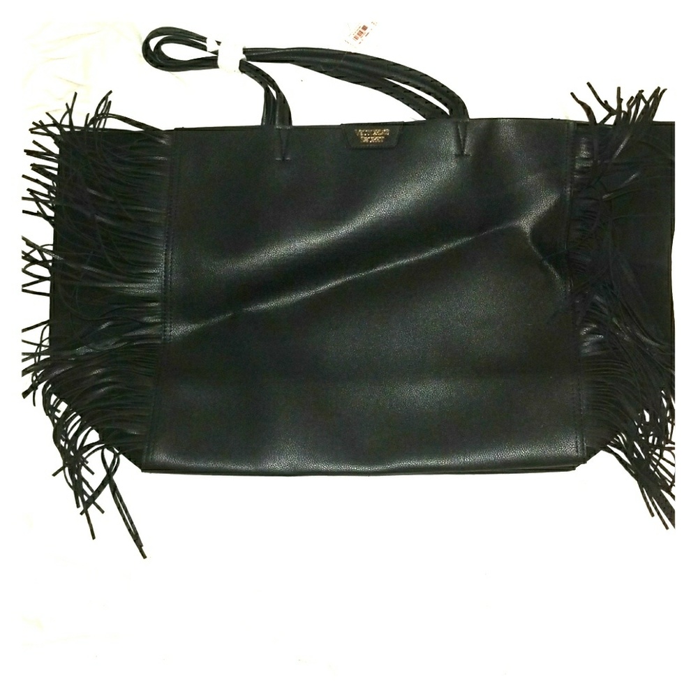 Victoria Secret leather tote bag
